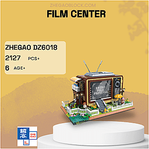 ZHEGAO Block DZ6018 Film Center Creator Expert