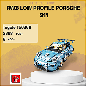 TaiGaoLe Block T5036B RWB Low Profile Porsche 911 Technician