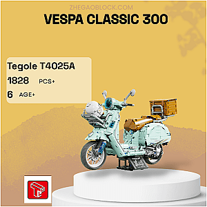 TaiGaoLe Block T4025A Vespa Classic 300 Technician
