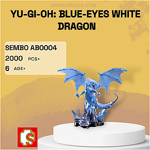 SEMBO Block AB0004 Yu-Gi-Oh: Blue-Eyes White Dragon Creator Expert