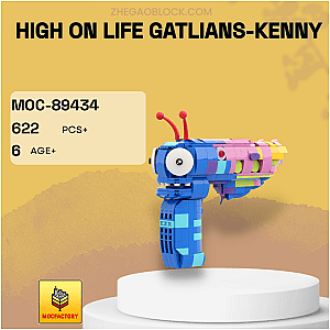 MOC Factory Block 89434 High on Life Gatlians-Kenny Creator Expert