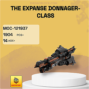 MOC Factory Block 121937 The Expanse Donnager-class Space