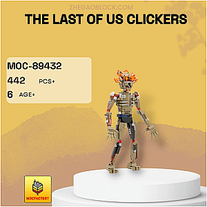 MOC Factory Block 89432 The Last of Us Clickers Creator Expert