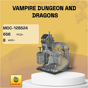 MOC Factory Block 128524 Vampire Dungeon And Dragons Creator Expert