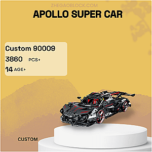 Custom Block 90009 APOLLO Super Car Technician