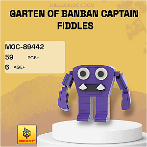 MOC Factory Block 89442 Garten of Banban Captain Fiddles Creator Expert
