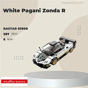 Rastar Block 93900 White Pagani Zonda R Technician