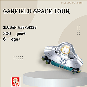 Sluban Block M38-B1223 Garfield Space Tour Creator Expert