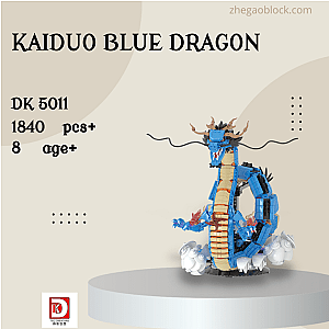 DK Block 5011 Kaiduo Blue Dragon Movies and Games