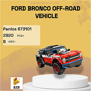 PANLOSBRICK Block 673101 Ford Bronco Off-road Vehicle Technician