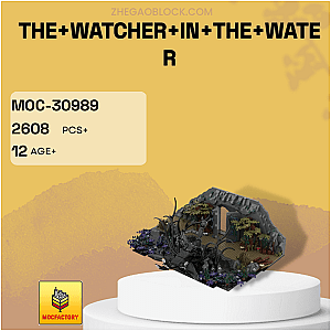 MOC Factory Block 30989 The Watcher in the Water Movies and Games
