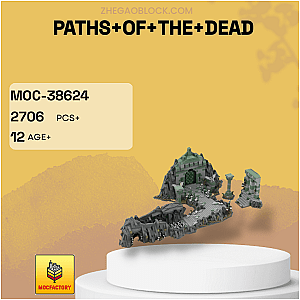 MOC Factory Block 38624 Paths of the Dead Movies and Games