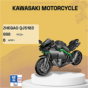 ZHEGAO Block QJ5183 Kawasaki Motorcycle Technician