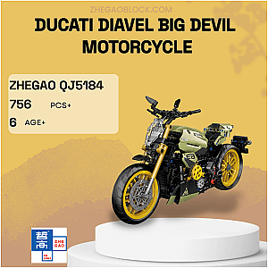 ZHEGAO Block QJ5184 Ducati Diavel Big Devil Motorcycle Technician