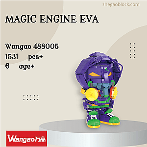 Wangao Block 488005 Magic Engine EVA Movies and Games