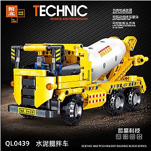 ZHEGAO QL0439 Cement mixer Technician Block