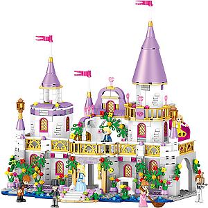 ZHEGAO QL1106 Windsor Castle: Dream Shadow Fairy City Girls Block