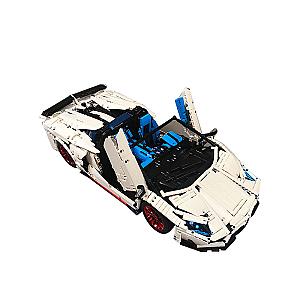 ZHEGAO QL0430 Lamborghini Aventador SVJ Roadster 1:8 Technician Block