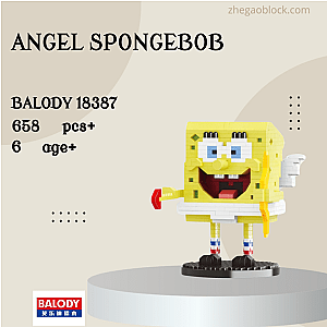 BALODY Block 18387 Angel Spongebob Creator Expert
