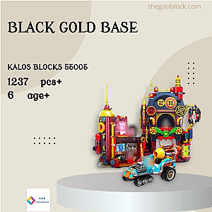 KALOS BLOCKS Block 55005 Black Gold Base Creator Expert