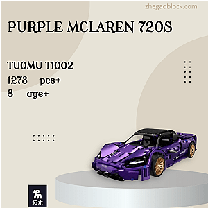 TuoMu Block T1002 Purple McLaren 720S Technician