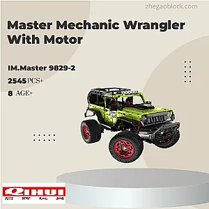 IM.Master Block 9829-2 Master Mechanic Wrangler With Motor Technician