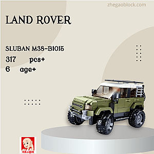 Sluban Block M38-B1015 Land Rover Technician