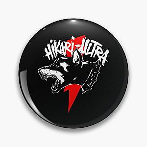 Zillakami x sosmula Hikari Ultra Logo City Morgue red Bolt   Pin