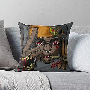 Zillakami Artwork by N.Gantz Throw Pillow