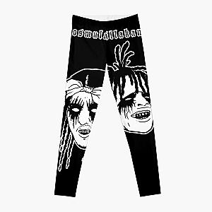 Sosmula X Zillakami face vintage art Leggings