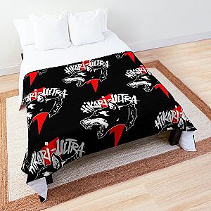 Zillakami x sosmula Hikari Ultra Logo City Morgue red Bolt   Comforter