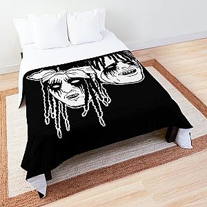 Sosmula X Zillakami face vintage art Comforter