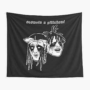 Sosmula X Zillakami face vintage art Tapestry