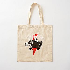 Zillakami x sosmula Hikari Ultra Logo City Morgue red Bolt   Cotton Tote Bag