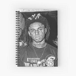 Zillakami Mugshot Spiral Notebook