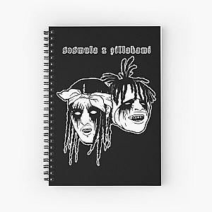 Sosmula X Zillakami face vintage art Spiral Notebook