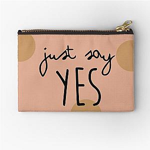 Just Say Yes - Zoella (Zoe Sugg) Phone Case Zipper Pouch