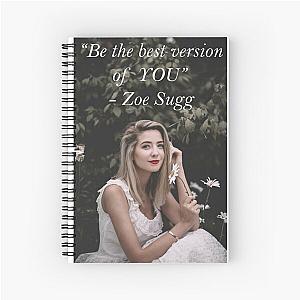 Zoe Sugg - Be The Best YOU  Spiral Notebook