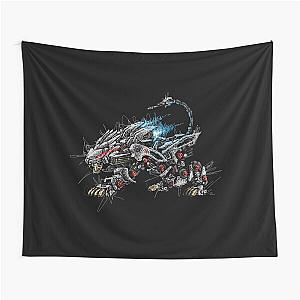 Liger Zero Scribble Tapestry