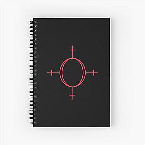 Zolita Cult of Girls Symbol Red Spiral Notebook