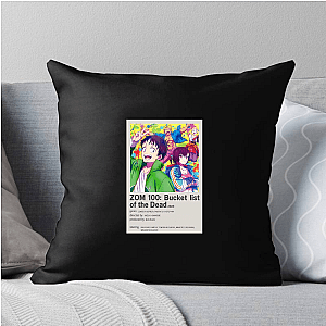 Zom 100 Bucket List of the Dead Zombie Apocalypse Party Zom 100 Bucket List Of The Dead Pillows Cover