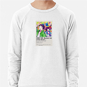 Zom 100 Bucket List of the Dead Zombie Apocalypse Party Zom 100 Bucket List Of The Dead Sweatshirts