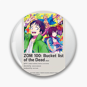 Zom 100 Bucket List of the Dead Zombie Apocalypse Party Zom 100 Bucket List Of The Dead Pins