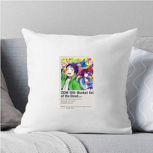 Zom 100 Bucket List of the Dead Zombie Apocalypse Party Zom 100 Bucket List Of The Dead Pillows Cover