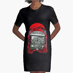 The Zombie Army Bus Classic  Graphic T-Shirt Dress