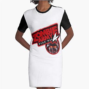 Zombie Army Graphic T-Shirt Dress