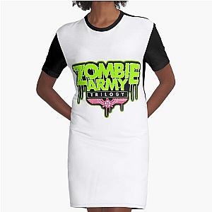 Zombie Army Graphic T-Shirt Dress