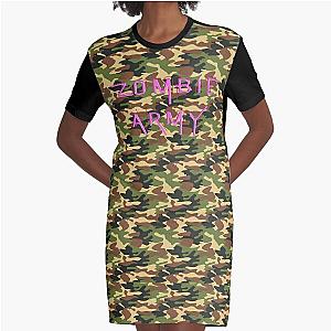 Zombie Army Army Graphic T-Shirt Dress