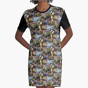 Zombie Protector Leads a Zombie Army Graphic T-Shirt Dress