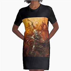 Zombie Army Graphic T-Shirt Dress